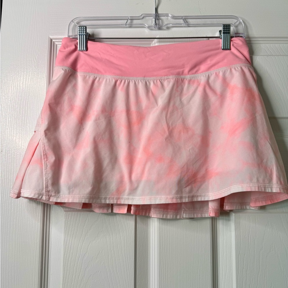 Lululemon Athletica Light Pink Mini Skort